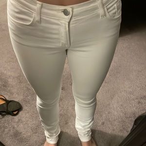 J brand white jeans